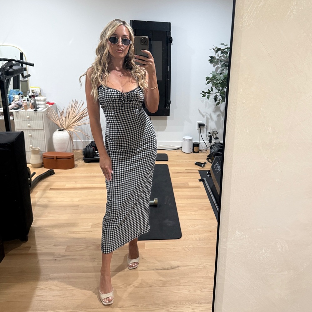 The perfect gingham dress for summer